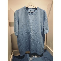 T-SHIRT BLEU DE PASTEL