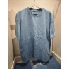 T-SHIRT BLEU DE PASTEL