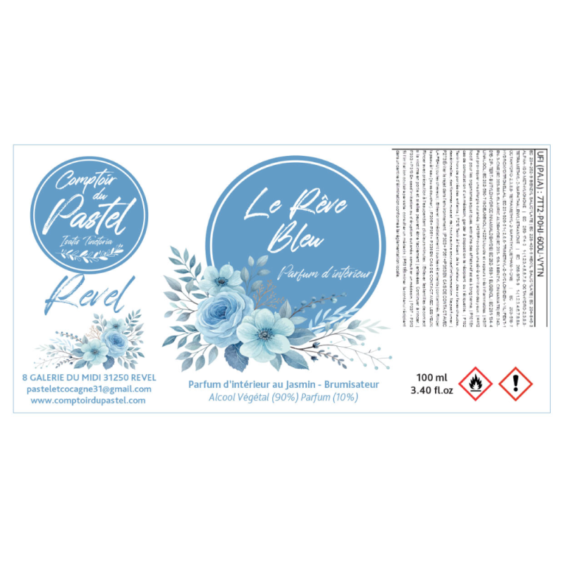 PARFUM D'INTERIEUR AU JASMIN