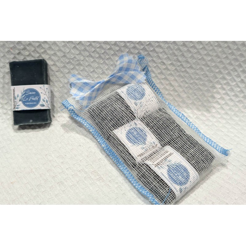SAVON INVITE (X3) AVEC POCHETTE
