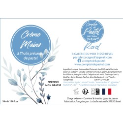 CREME MAINS - HUILE PRECIEUSE DE PASTEL