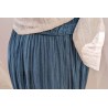 JUPE VOILE DE COTON DOUBLEE