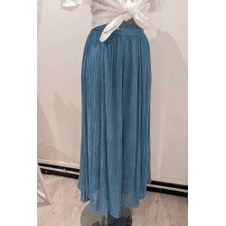 JUPE VOILE DE COTON DOUBLEE