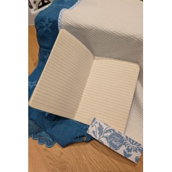 CAHIER COUVERTURE TISSUS 15X21 CM