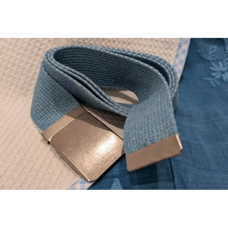 CEINTURE SANGLE COTON REGLABLE